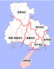 淡路地区図
